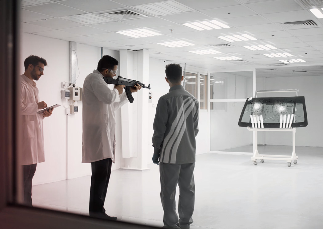 ballistic glass
