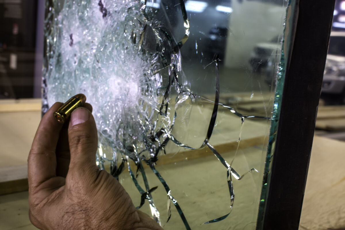 bulletproof glass